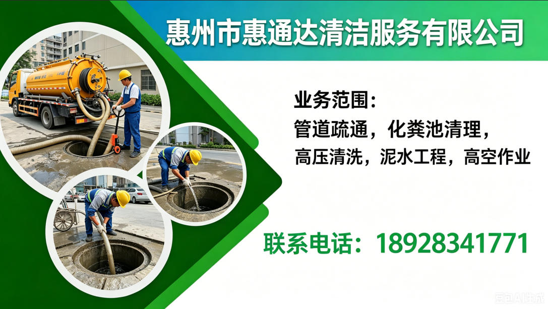 2026年性价比之选:惠州市井下清淤公司口碑力荐