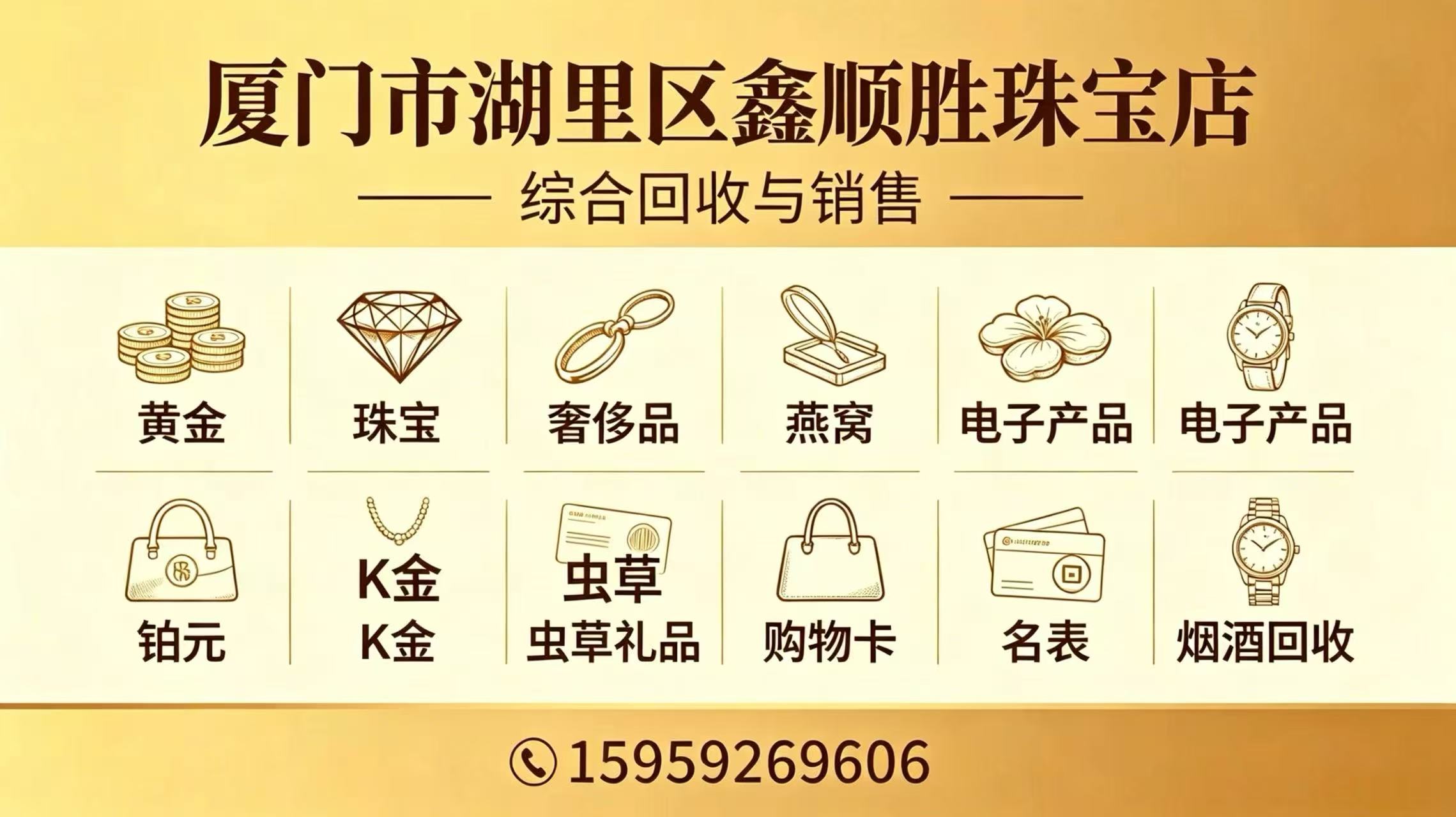 2026升级：翔安区奢侈品回收电话热门口碑