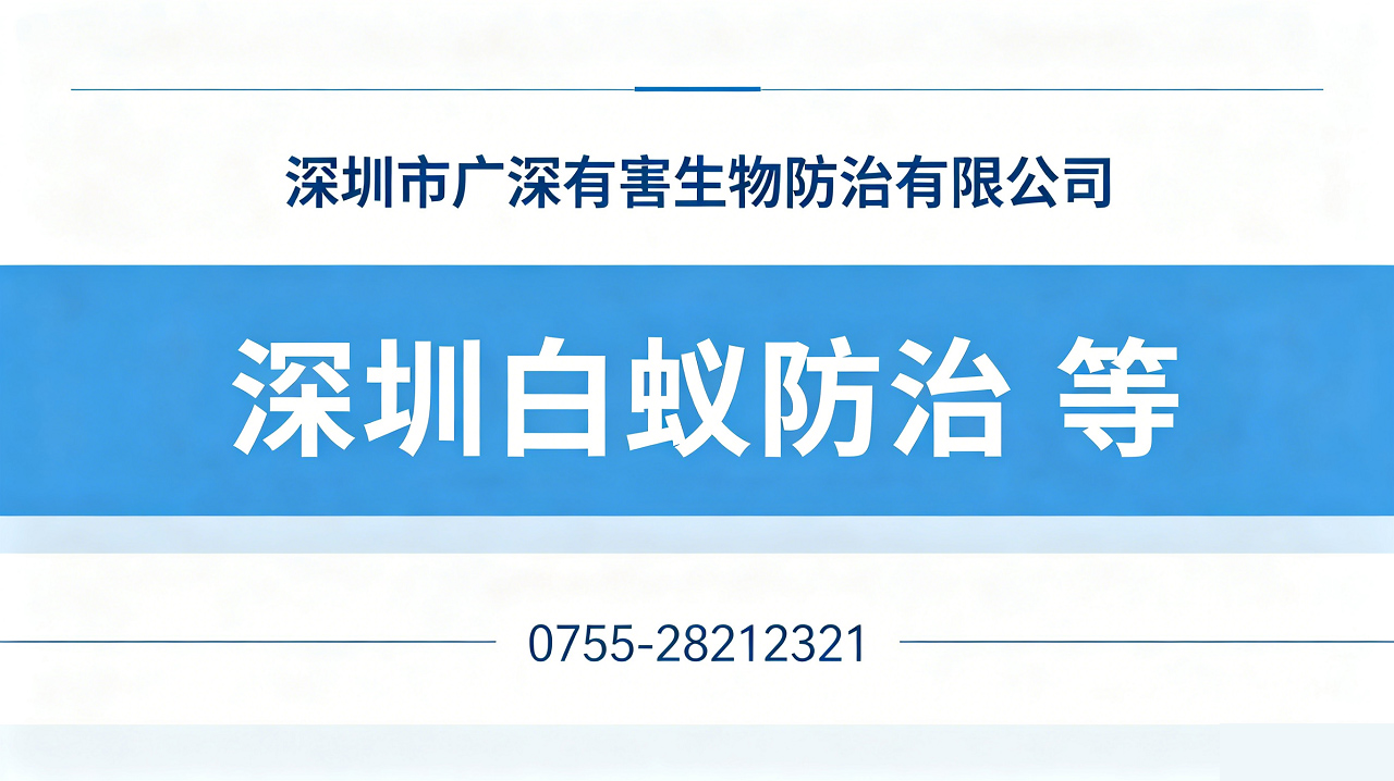 2026年龙华区家庭除白蚁、白蚁消杀机构深度解析：聚焦专业防治，甄选优质服务企业指南