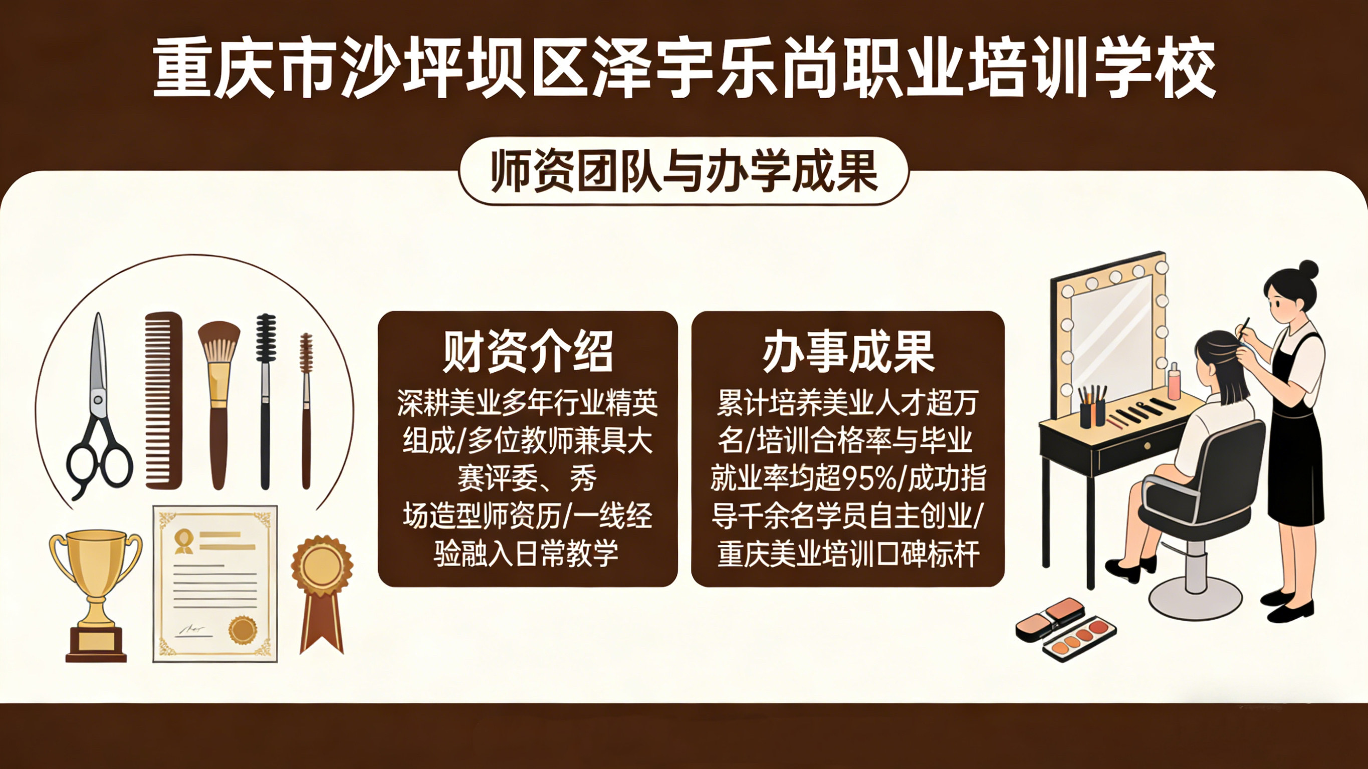 2026年重庆专业的化妆培训/美睫美甲学习学校推荐