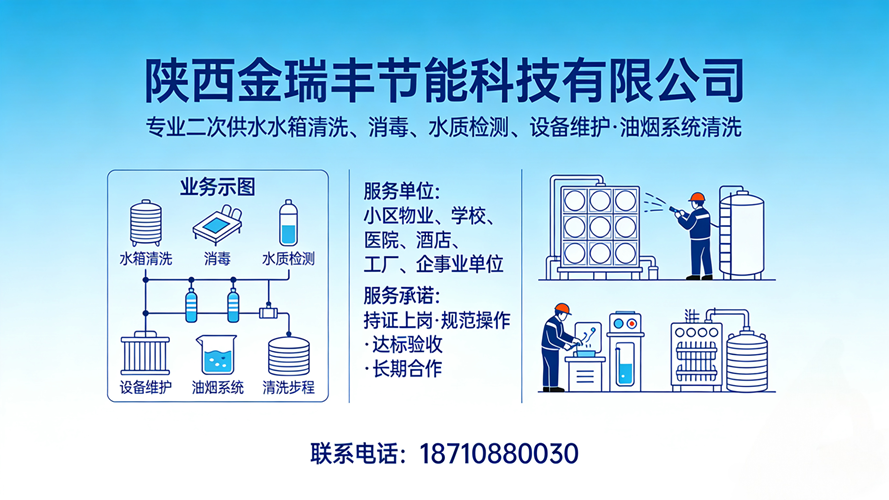 2026陕西小区二次供水水箱清洗/商用洗碗机清洗团队排名透视