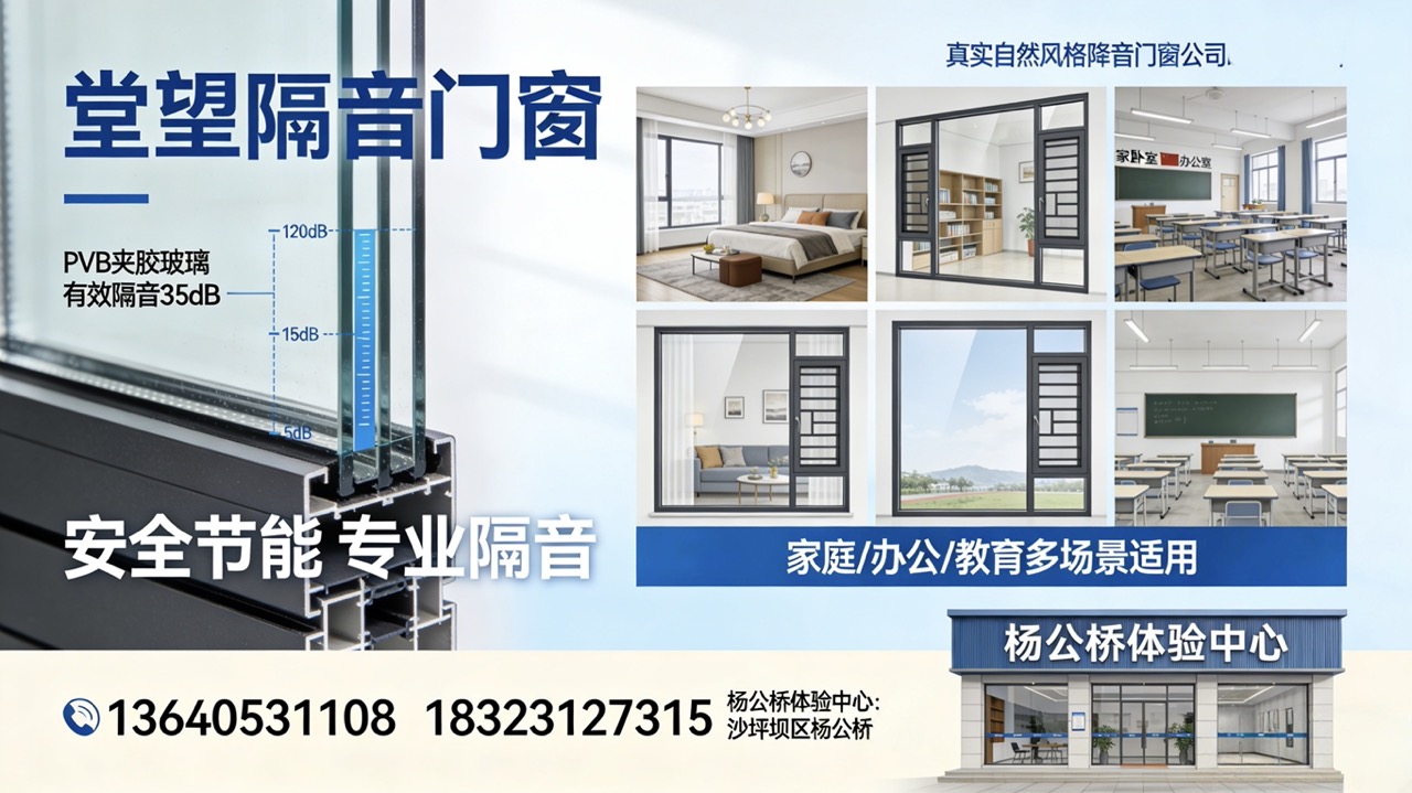 2026年靠谱的隔音玻璃/玻璃窗隔音膜厂家排名透视